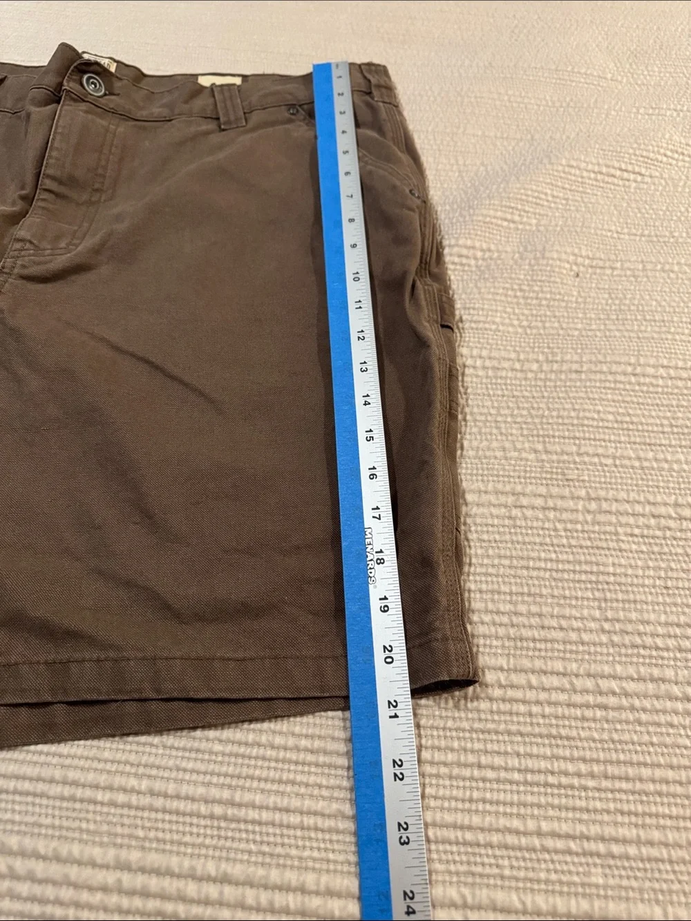 RedHead Men's Flat-Front Shorts in Brown